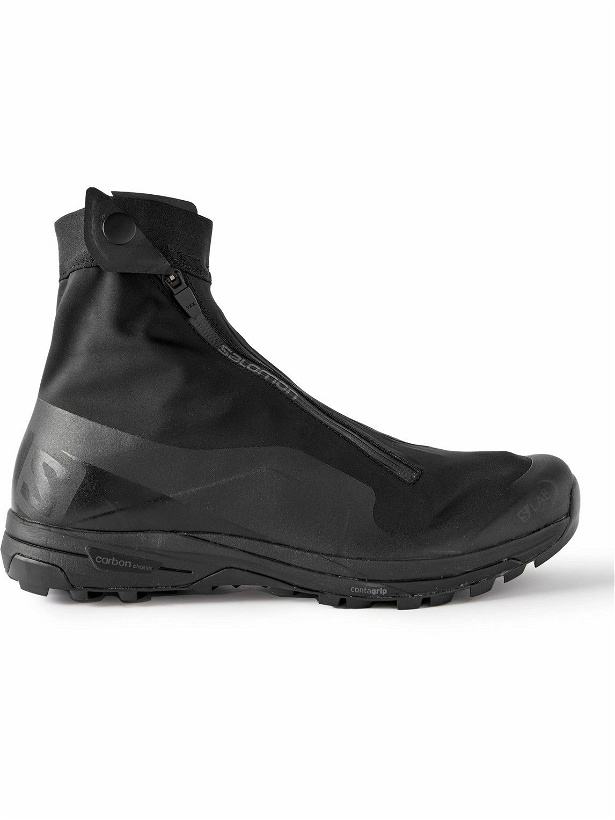 Photo: Salomon - Xa Alpine 2 Advanced Neoprene-Trimmed Shell Sneakers - Black