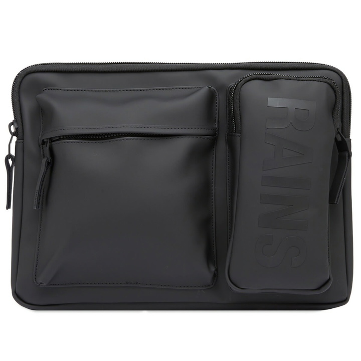 Photo: Rains Men's Texel Laptop Case - 15"/16" in Black 