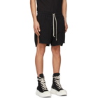 Rick Owens Drkshdw Black Jersey Boxer Shorts