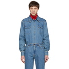 Calvin Klein 205W39NYC Blue Denim Shirt