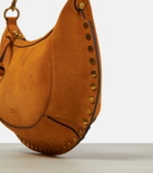 Isabel Marant Oskan Moon Small suede shoulder bag