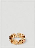Versace - Logo Ring in Gold