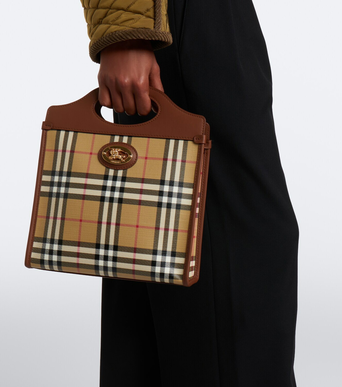 Burberry Burberry Check Medium top-handle bag
