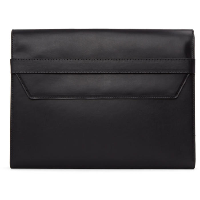 Photo: Maison Margiela Black Leather Portfolio