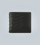 Alexander McQueen Rib Cage leather wallet