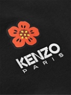 KENZO - Boke Logo-Print Shell Overshirt - Black