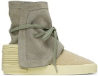 Fear of God Gray Moc High Sneakers