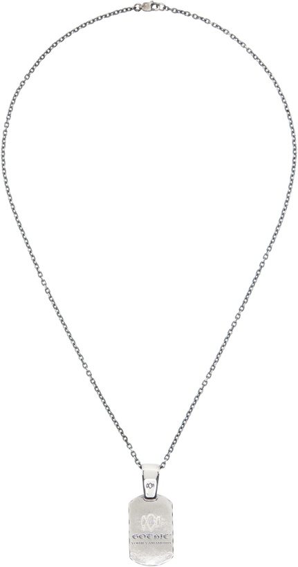 Photo: YOHJI YAMAMOTO Dog Tag Pendant Necklace
