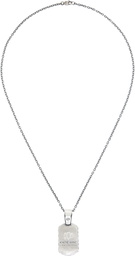 YOHJI YAMAMOTO Dog Tag Pendant Necklace