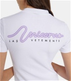 Vetements - Printed jersey minidress