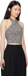 Staud Navy Kai Tank Top