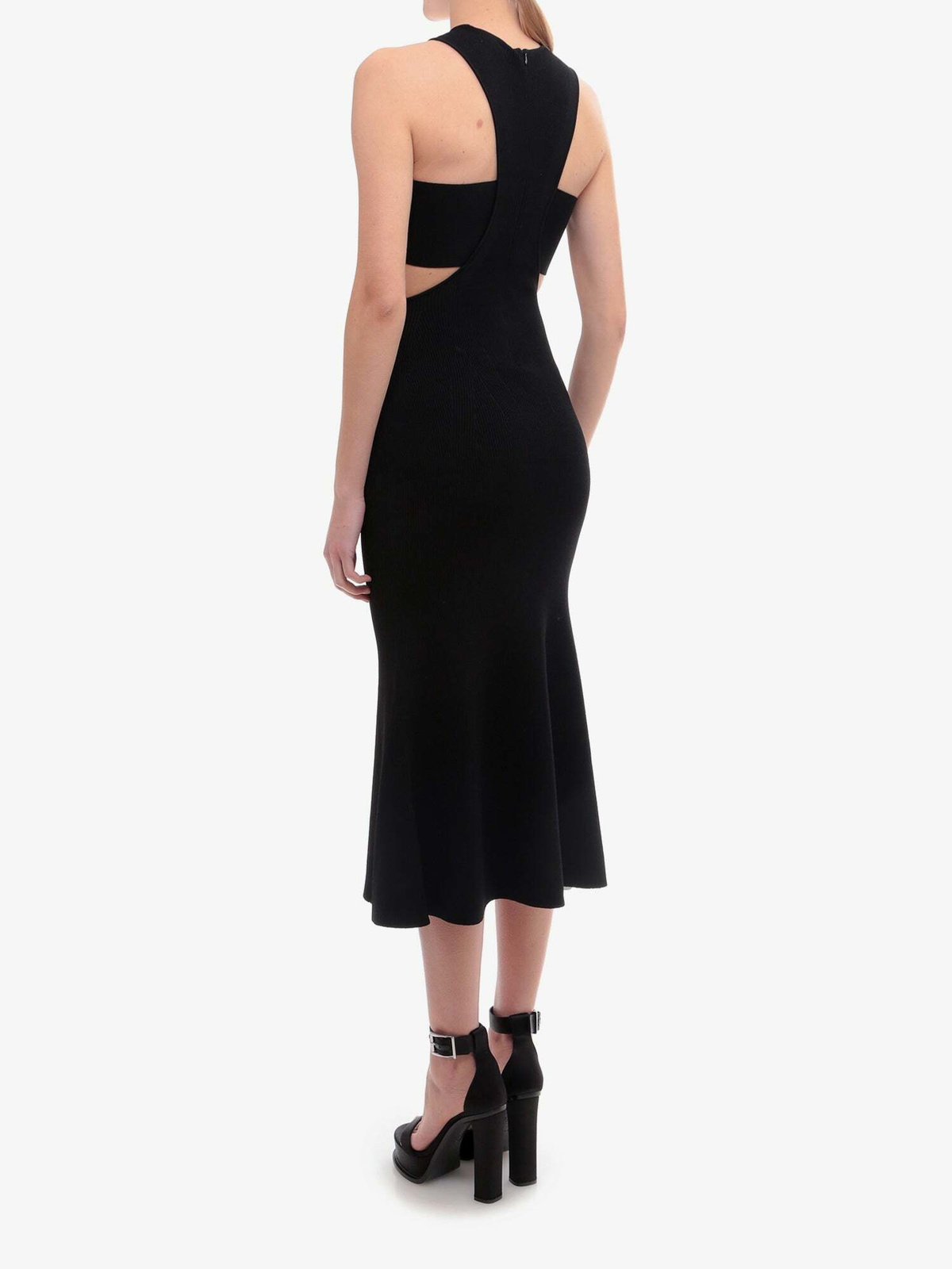 Alexander Mcqueen Dress Black Womens Alexander McQueen