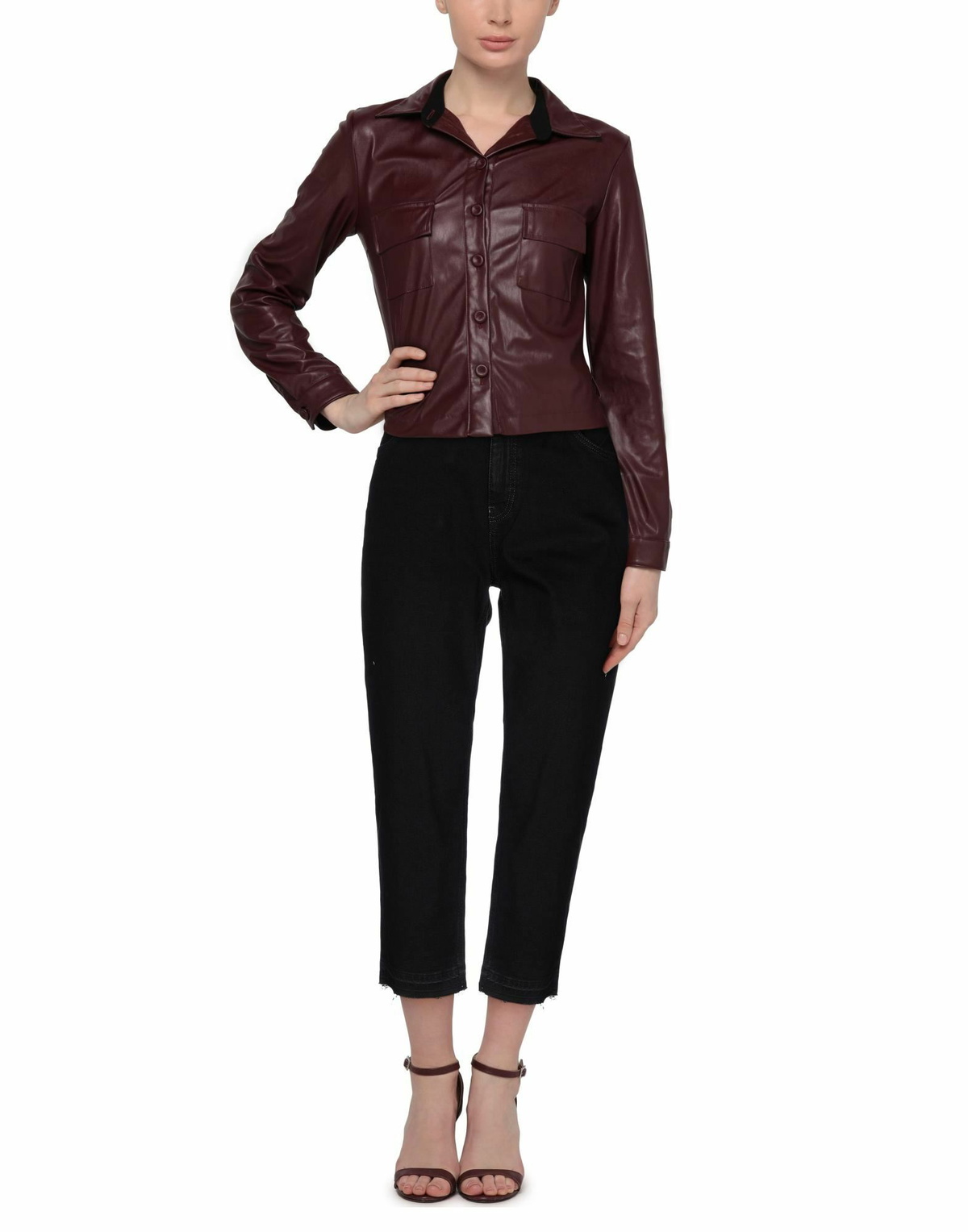 Haikure Womens Jeans in Black