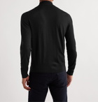 TOM FORD - Slim-Fit Wool Mock-Neck Sweater - Black