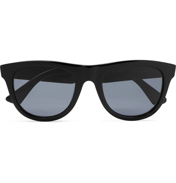 Photo: Bottega Veneta - D-Frame Acetate Sunglasses - Black