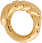 Bottega Veneta Gold Knot Ring