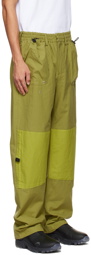 A-COLD-WALL* Green Paneled Trousers