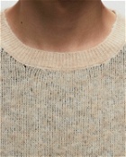 Pendleton Crewneck Pullover Ivory Harding Star Beige - Mens - Pullovers