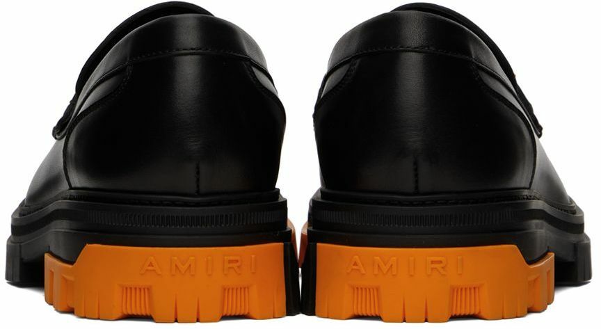 AMIRI Black Military Slip-On Loafers Amiri display picture 3