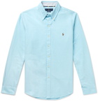 Polo Ralph Lauren - Slim-Fit Button-Down Collar Cotton Oxford Shirt - Blue
