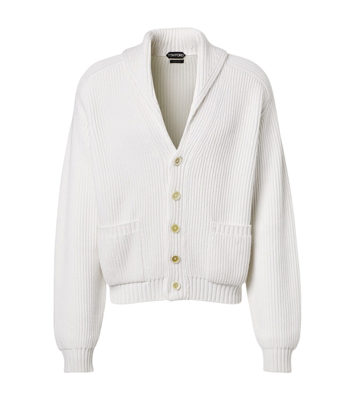 Photo: Tom Ford Cashmere and cotton cardigan