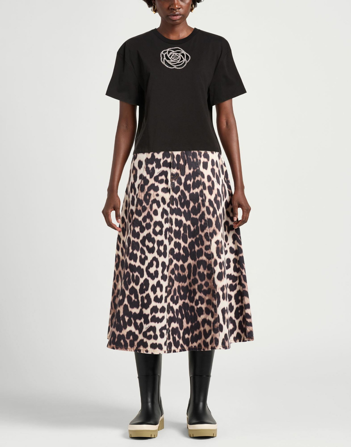 Sandro Womens T-shirt in Black