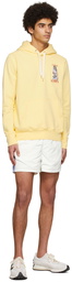 Casablanca Yellow Organic Cotton Hoodie