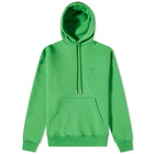 AMI Men's Tonal Heart Hoody in Green