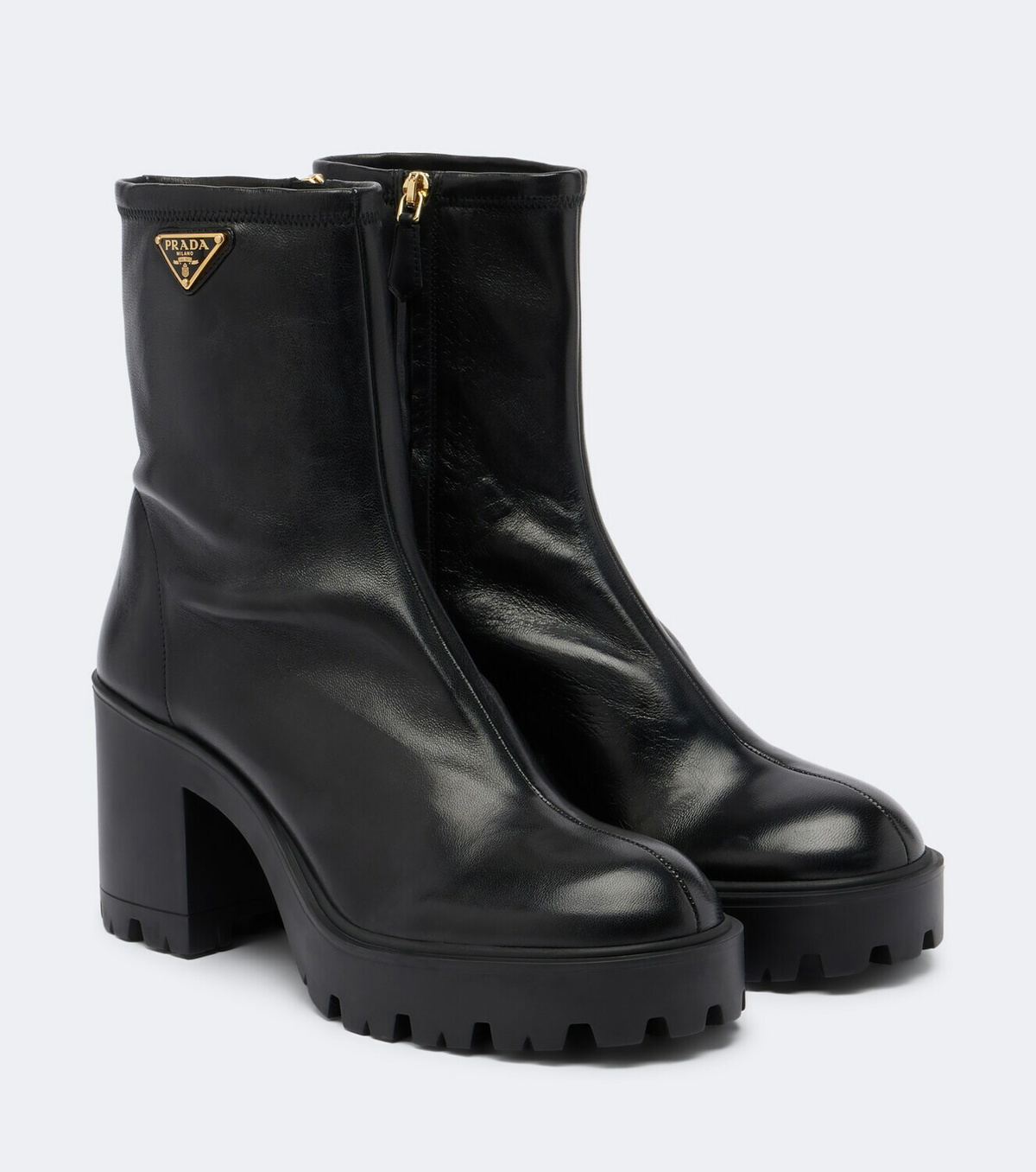 Prada Leather ankle boots