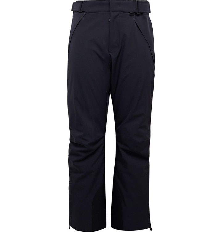 Photo: Moncler Grenoble - Canvas-Trimmed Shell Ski Trousers - Blue