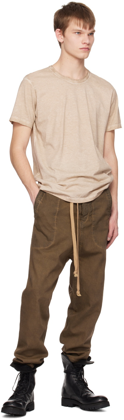UMA WANG Tan Joseph T-shirt