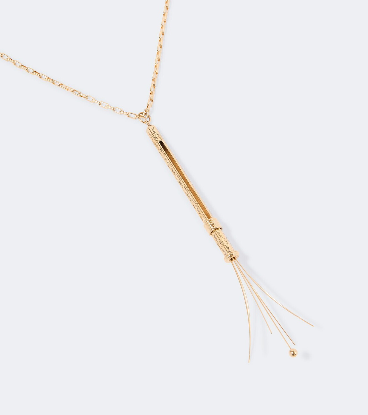 Saint Laurent Cassandre pendant necklace