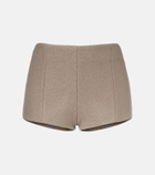 The Frankie Shop Vail virgin wool shorts
