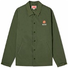 Kenzo Men's Boke Flower Coach Jacket in Olive