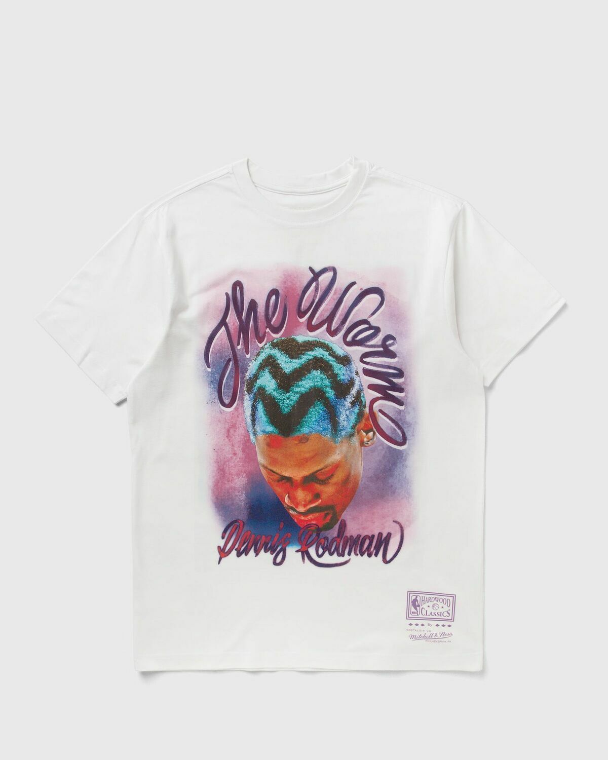 Mitchell & Ness NBA AIRBRUSHED TEE CHICAGO BULLS DENNIS RODMAN White Mens Shortsleefe