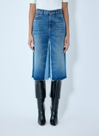 Chloé Contrast Denim Shorts