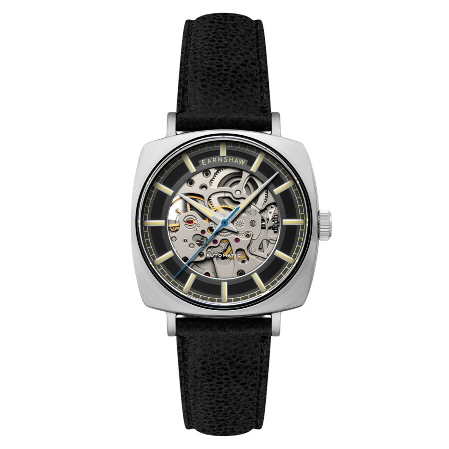 Thomas Earnshaw Moorgate Black Dial Mens Watch ES-8319-01