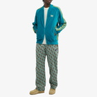 Needles Men's Velour RC Track Jacket in Turquoise