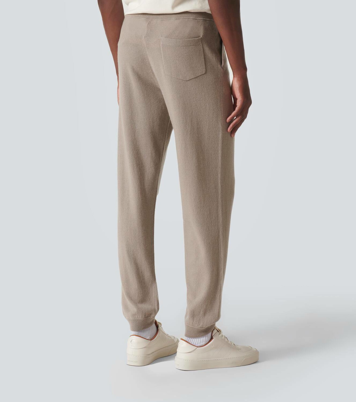 Allude Wool and cashmere sweatpants