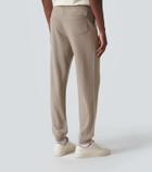 Allude Wool and cashmere sweatpants
