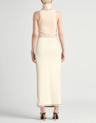 Baserange Womens Maxi skirt Cream