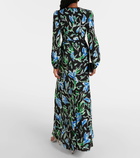 Diane von Furstenberg Seline floral maxi dress