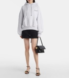Jacquemus Corto logo cotton fleece hoodie