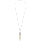 Dheygere Silver PZtoday Edition Rice Necklace