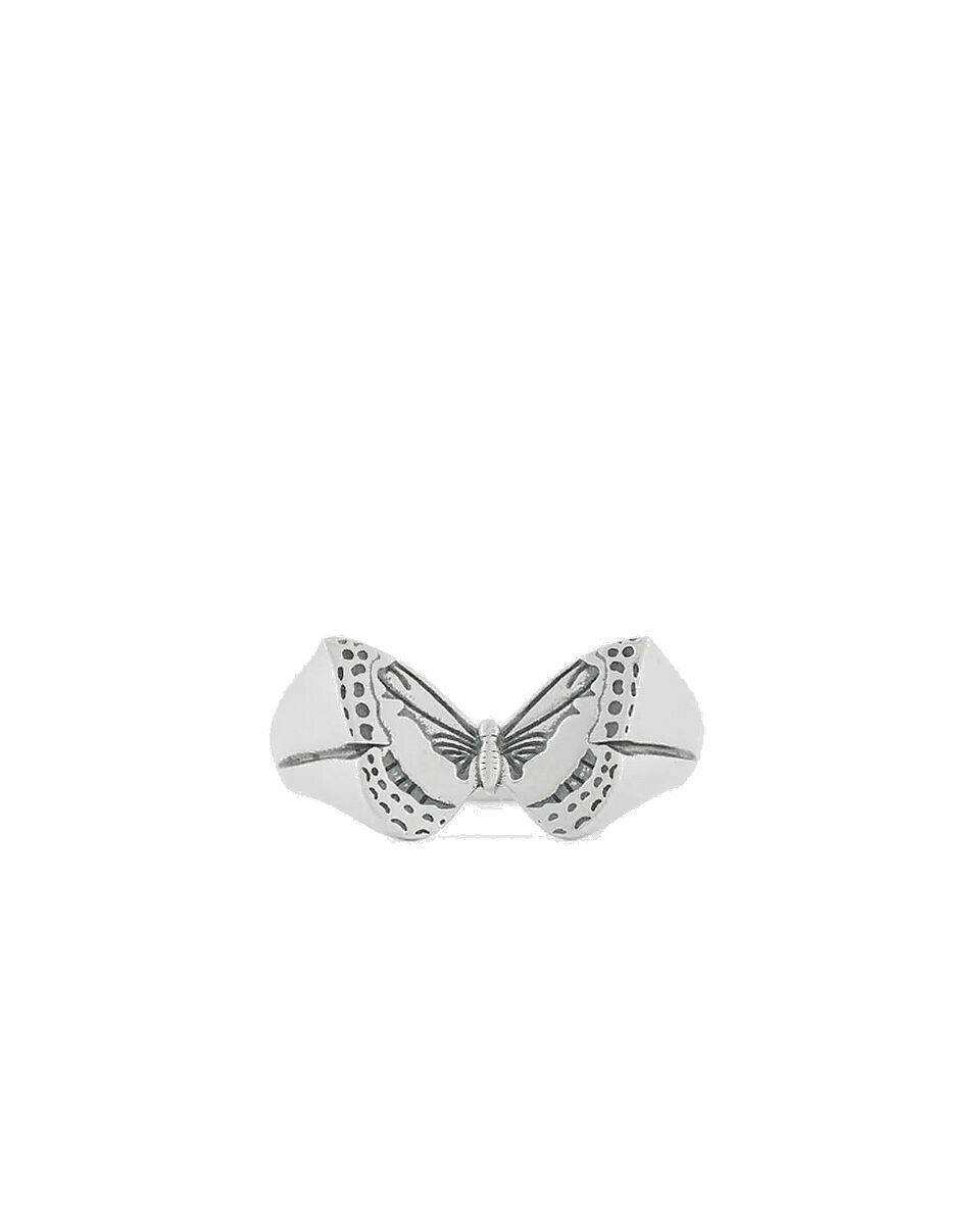Photo: Serge De Nimes Silver Butterfly Ring Silver - Mens - Jewellery