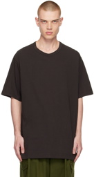 Yohji Yamamoto Gray Crewneck T-Shirt