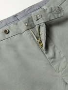 Sid Mashburn - Straight-Leg Garment-Dyed Cotton-Twill Shorts - Green