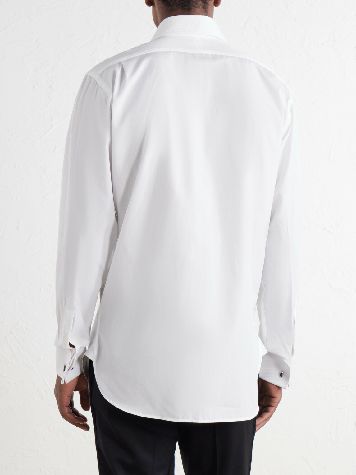 Favourbrook - Marcella Classic-Collar Cotton-Poplin Shirt - White