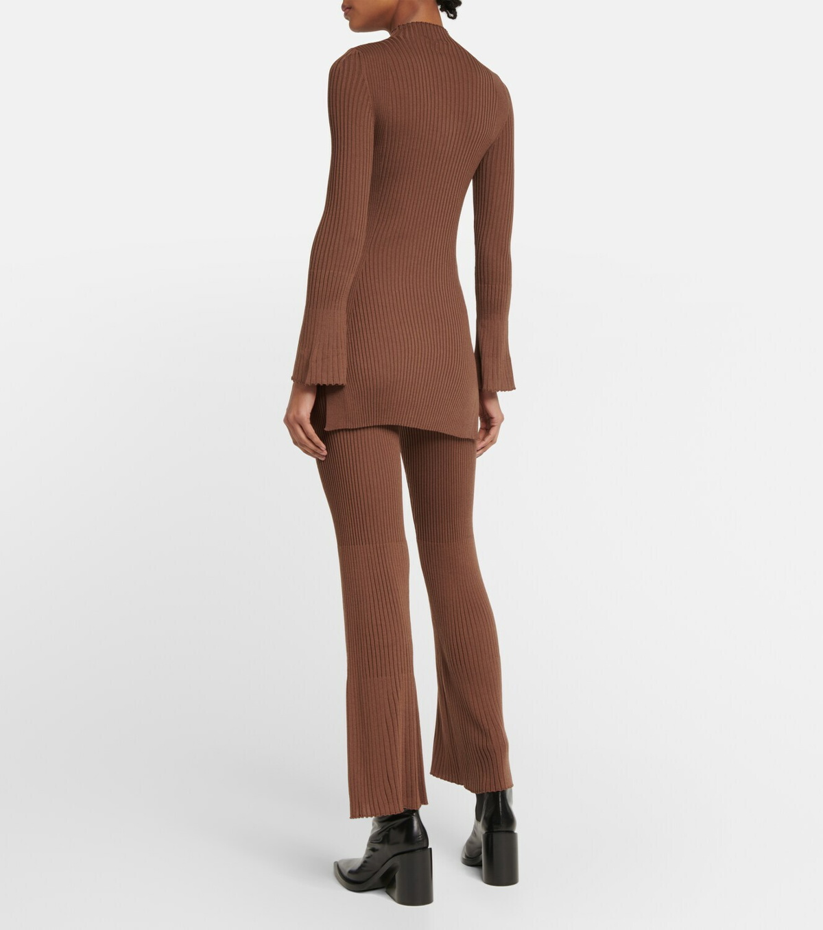 Wolford ribbed-knit Merino Wool Trousers - Farfetch