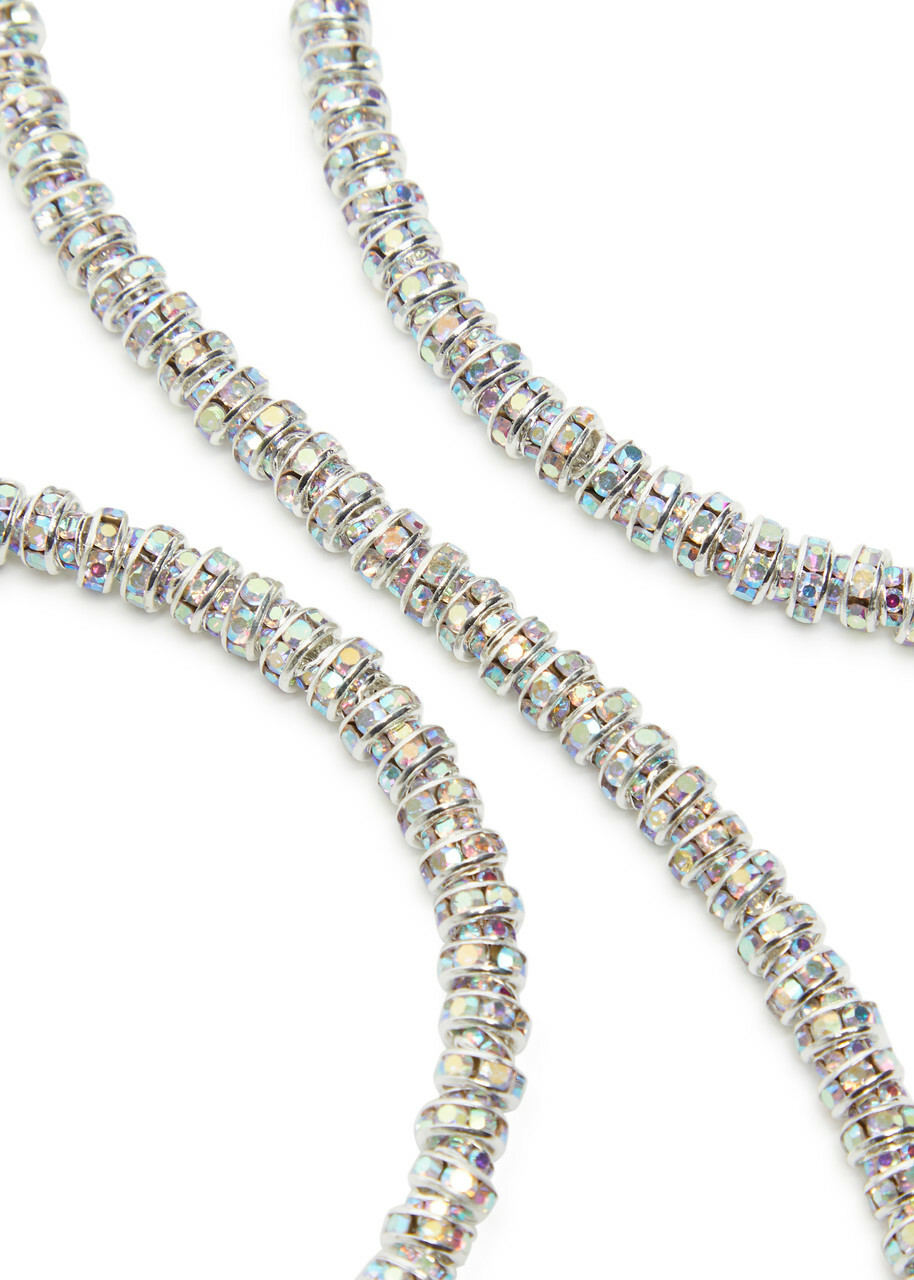 Pearl Octopuss.y Skinny Serpent Silver-plated Necklace - One Size